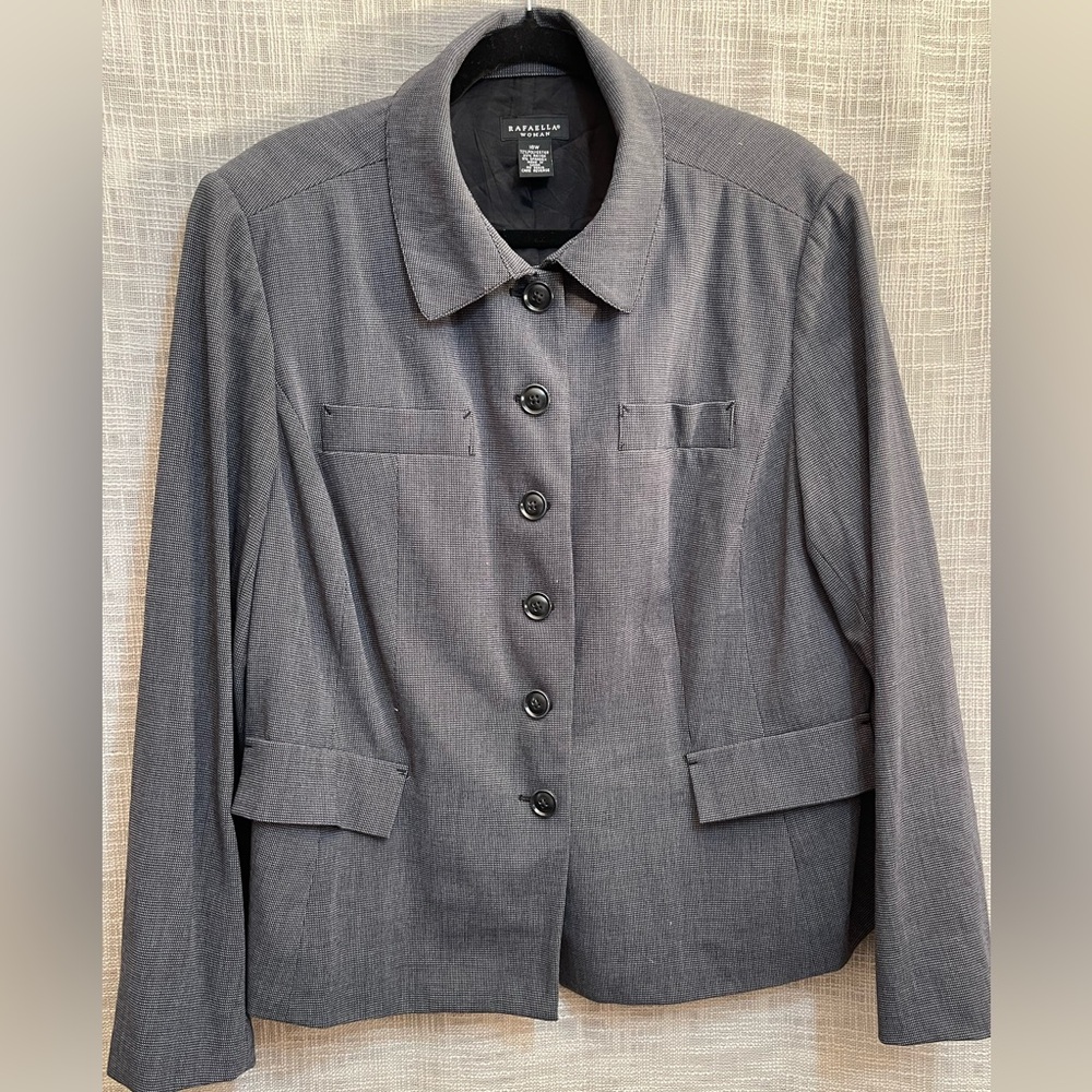 Plus sized blazer, career wear jacket
